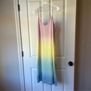 NWT BB Dakota by Steve Madden small  OMBRÉ pastel dress